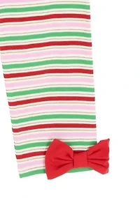 Girls 7-16 Stripe Leggings