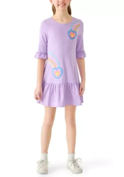 Girls 7-16 Heart Dress