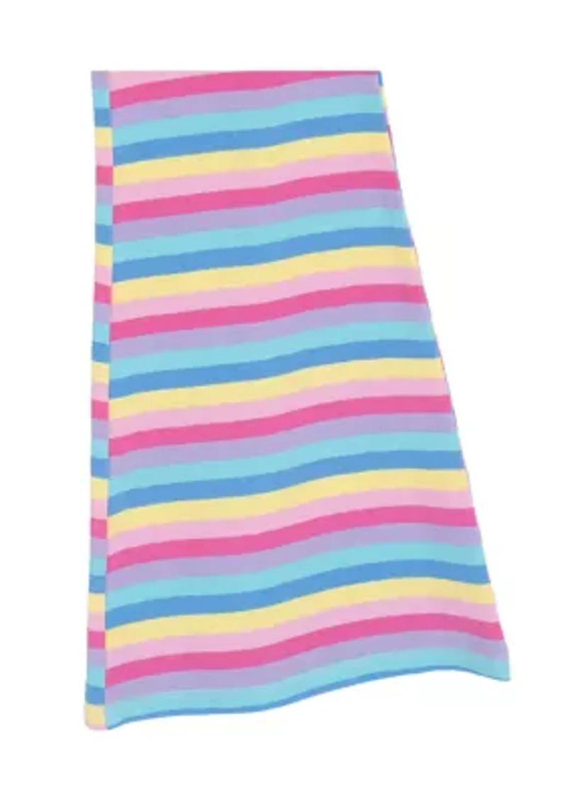 Girls 7-16 Striped Flare Leggings