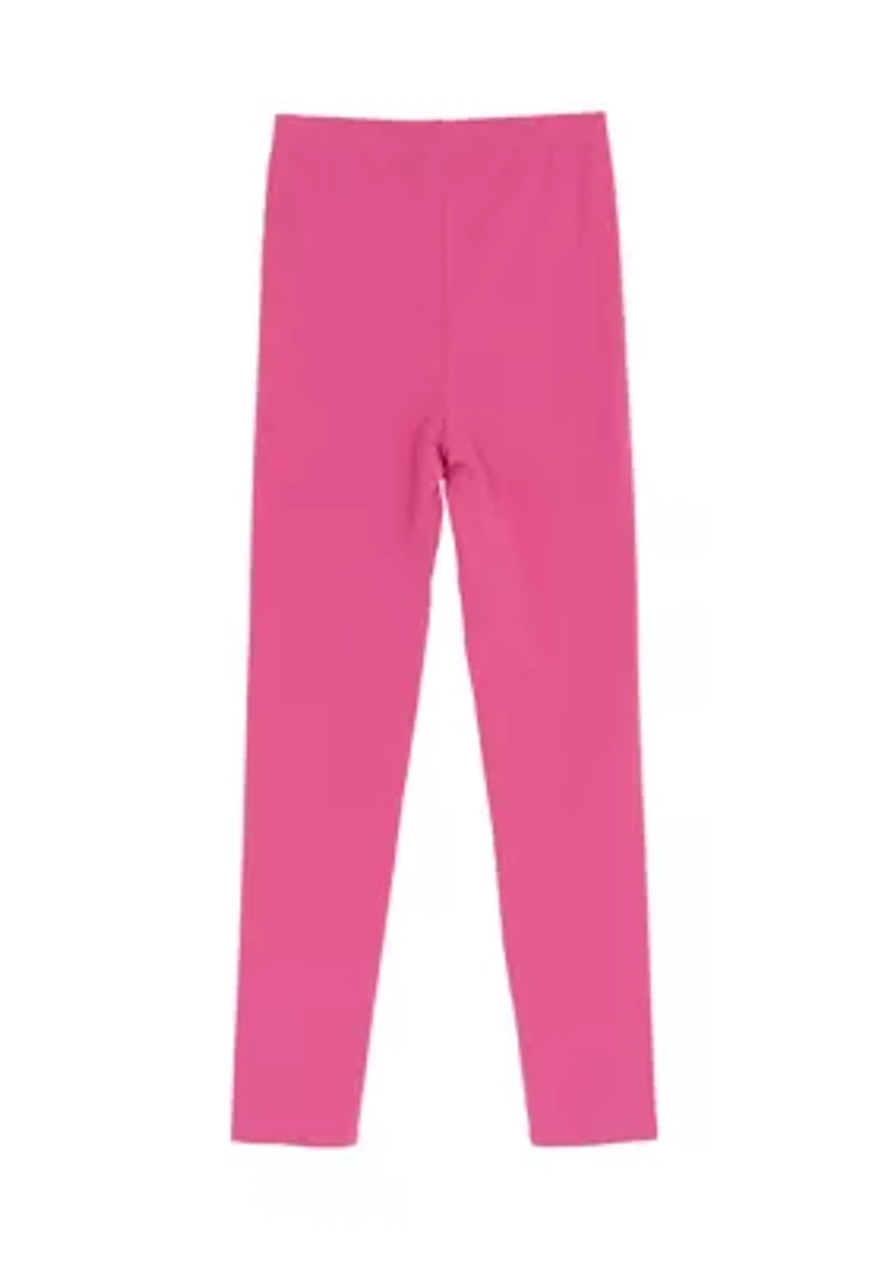 Girls 7-16 Pink Leggings