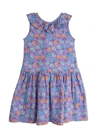 Girls 4-6x Sleeveless Printed Dress