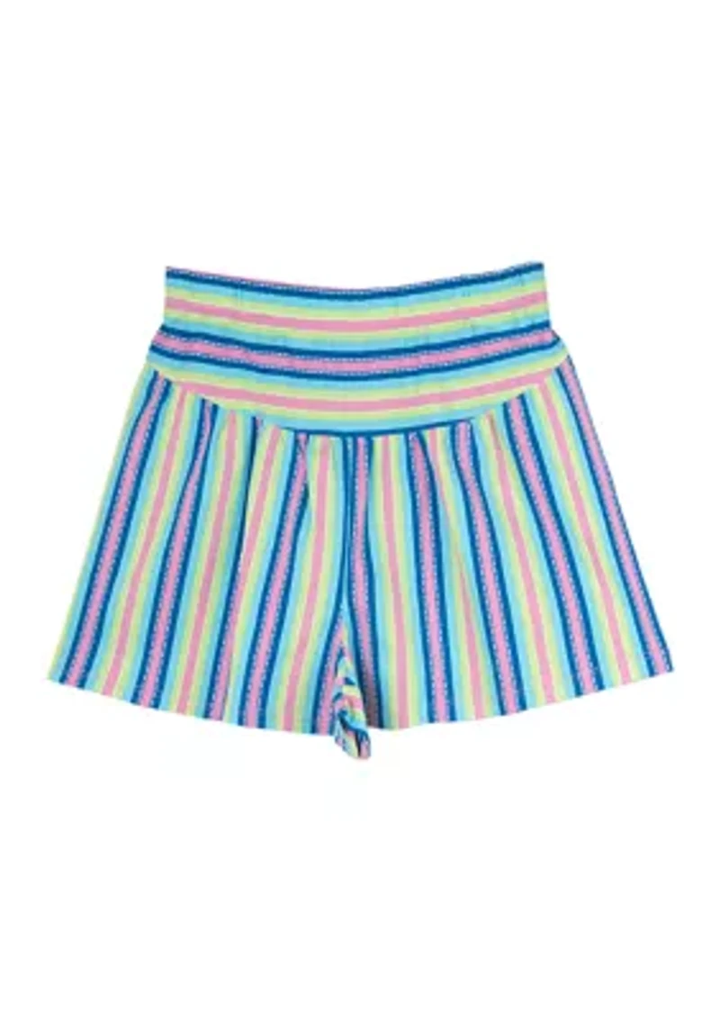 Girls 4-6x Striped Shorts