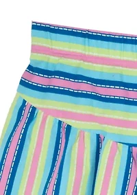 Girls 4-6x Striped Shorts