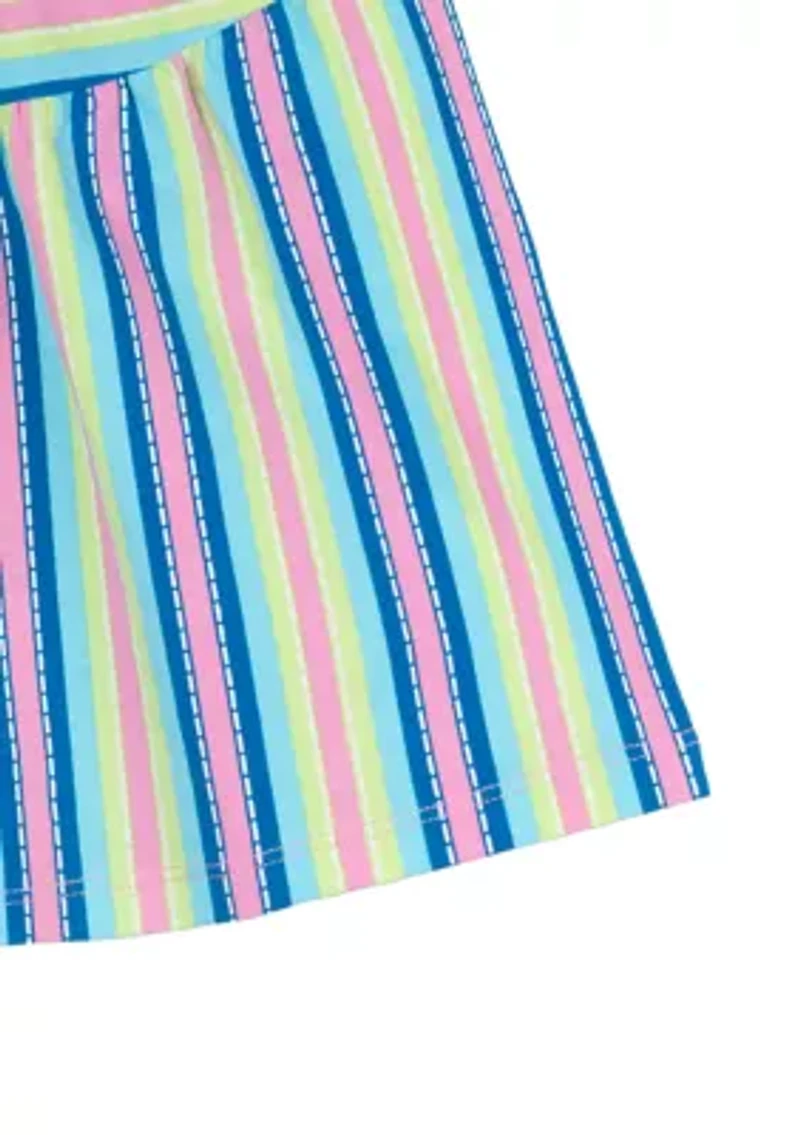 Girls 4-6x Striped Shorts