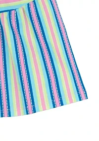 Girls 4-6x Striped Shorts