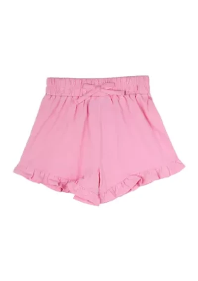 Girls 4-6x Ruffle Shorts
