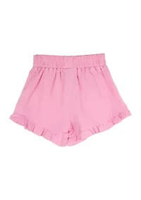 Girls 4-6x Ruffle Shorts