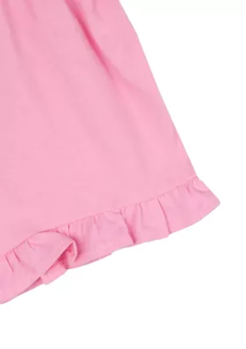 Girls 4-6x Ruffle Shorts