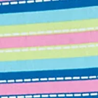 Girls 4-6x Multi Stripe Dress