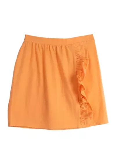 Girls 7-16 Pull On Knit Skirt