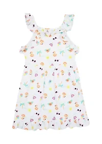 Girls 7-16 Printed Dress