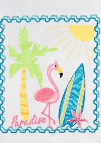 Girls 7-16 Flamingo Graphic Tank Top