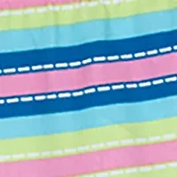 Girls 7-16 Striped Shorts