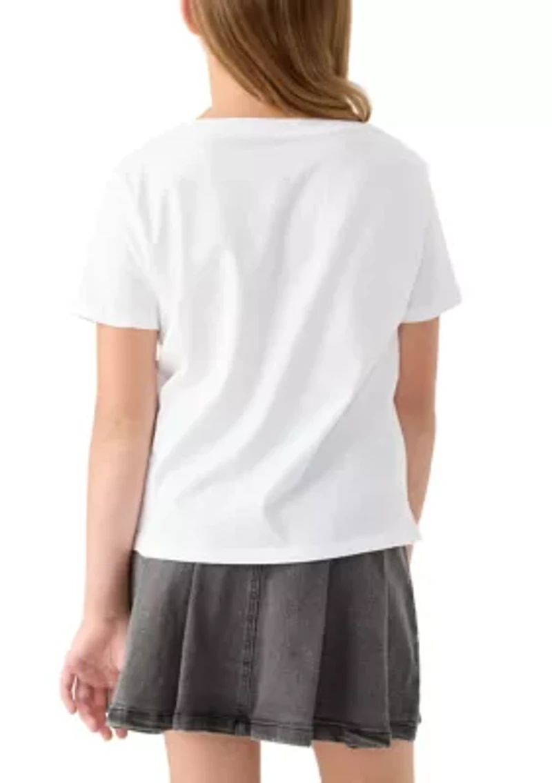 Girls 7-16 President Short Sleeve Graphic T-Shirt