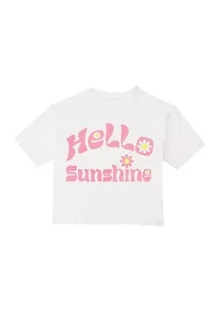 Girls 7-16 Hello Sunshine Graphic T-Shirt