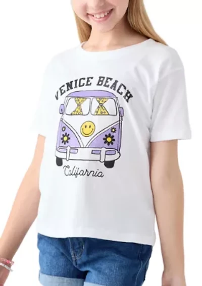 Girls 7-16 Venice Beach RV Graphic T-Shirt
