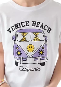 Girls 7-16 Venice Beach RV Graphic T-Shirt