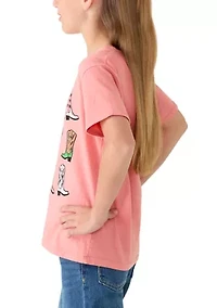 Girls 7-16 Boots Graphic T-Shirt