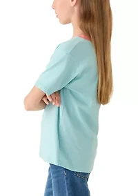 Girls 7-16 Horse Run Free Graphic T-Shirt
