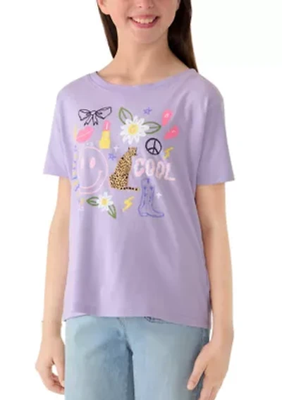 Girls 7-16 All the Things Graphic Shirt