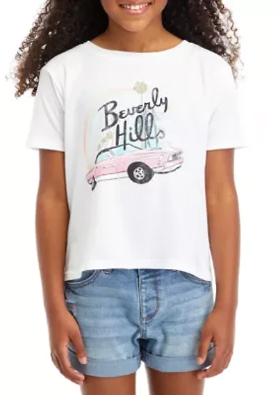 Girls 7-16 Beverly Hills Car Graphic T-Shirt