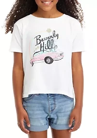 Girls 7-16 Beverly Hills Car Graphic T-Shirt