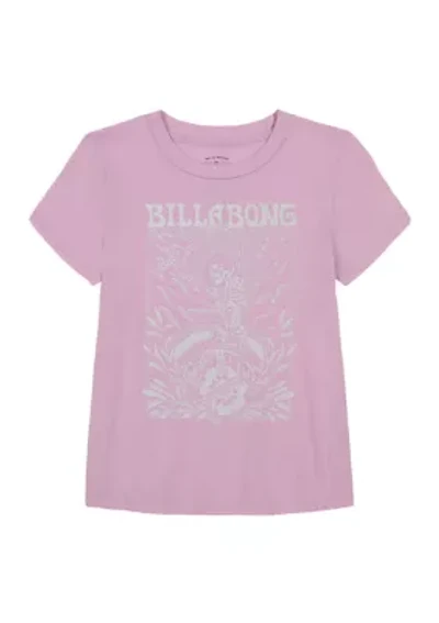 Girls 7-16 Short Sleeve Skeleton Graphic T-Shirt