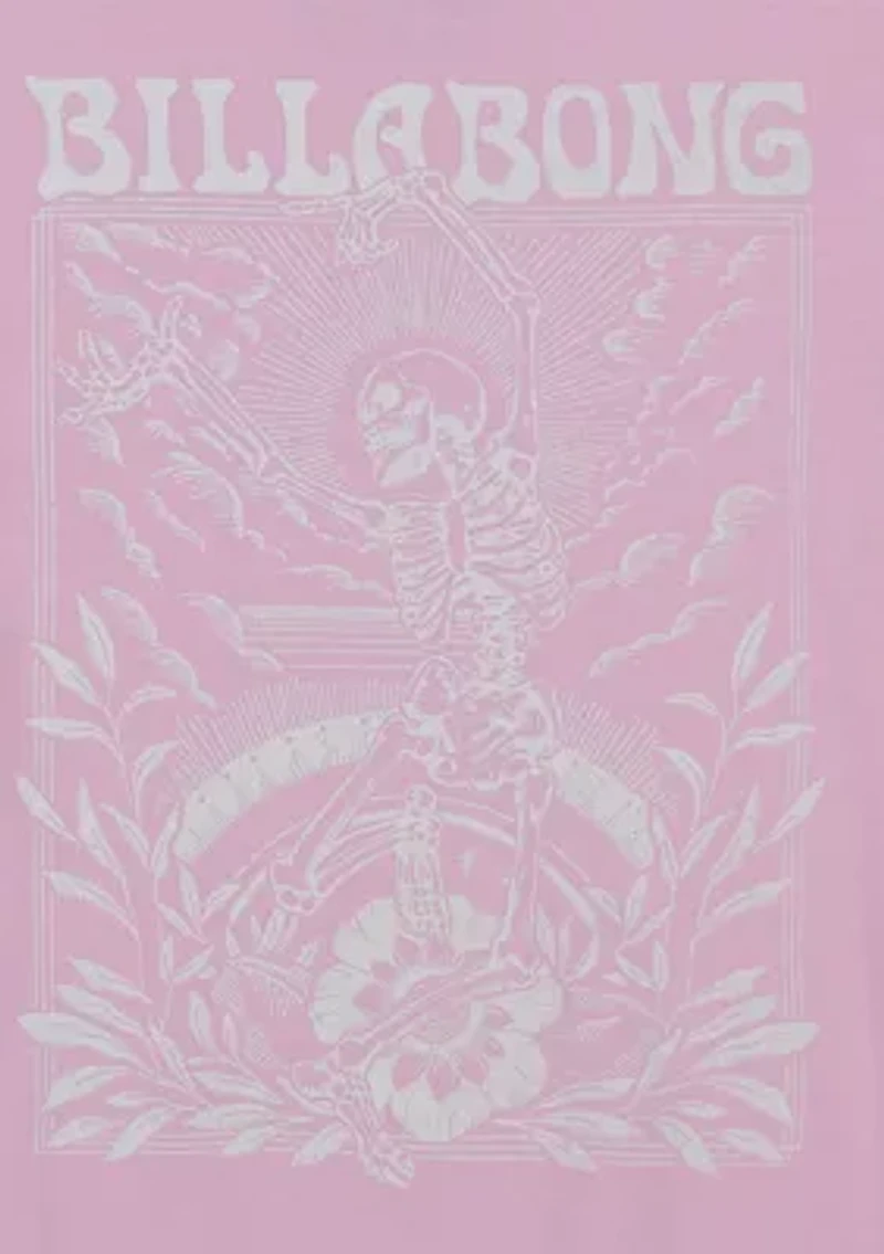 Girls 7-16 Short Sleeve Skeleton Graphic T-Shirt