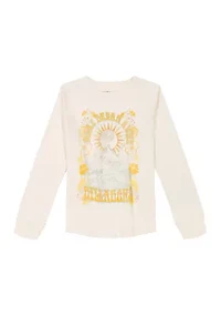 Girls 7-16 Daydream Away Long Sleeve Graphic T-Shirt
