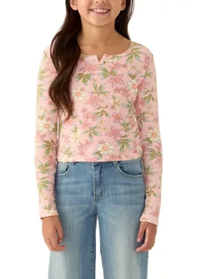 Girls 7-16 Smore Fun Thermal Top