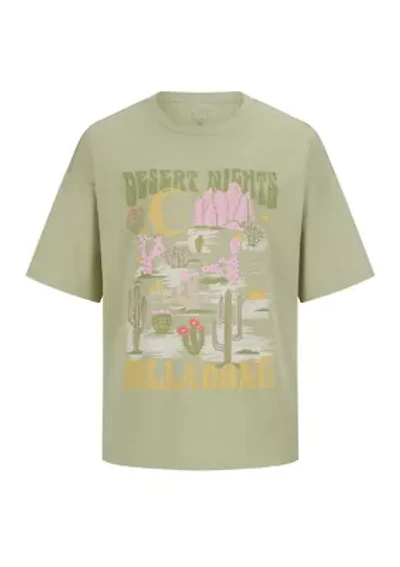 Girls 7-16 Desert Oversized Graphic T-Shirt