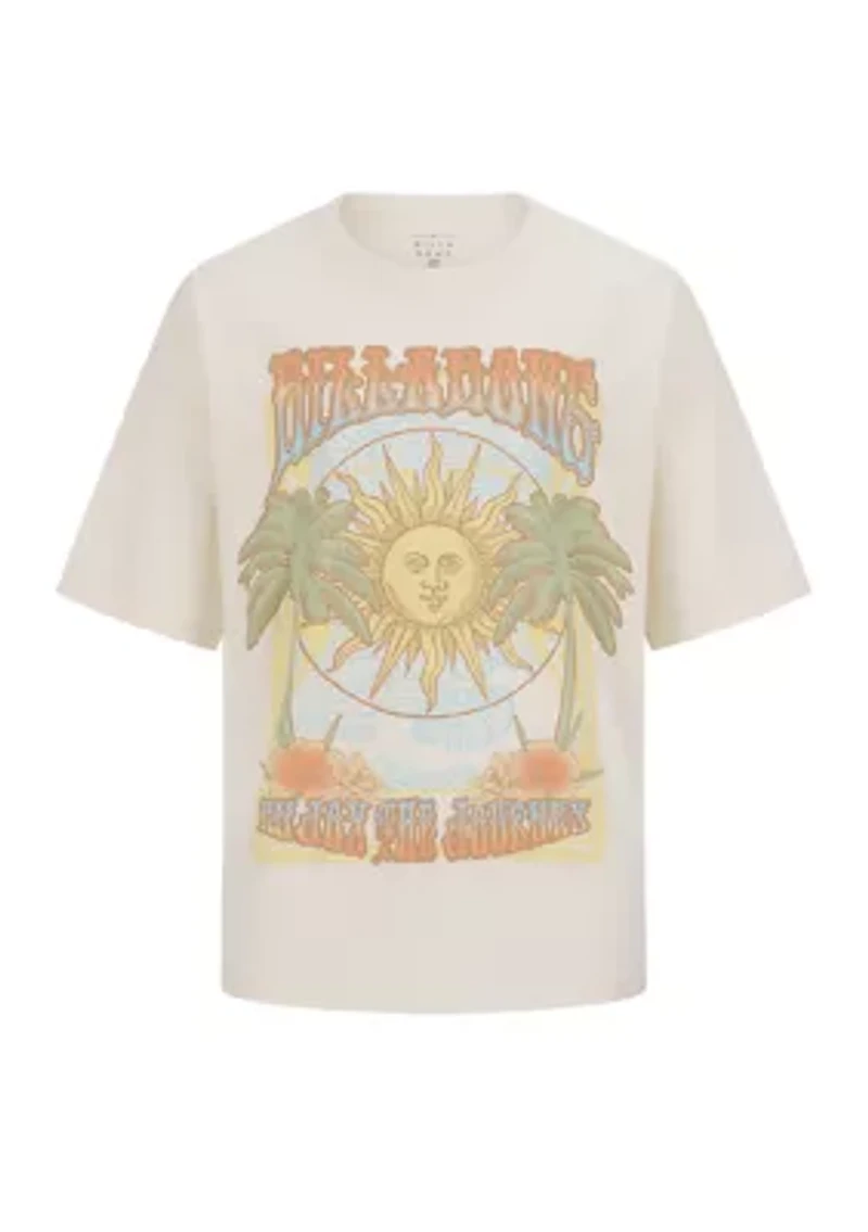 Girls 7-16 Journey Oversized Graphic T-Shirt