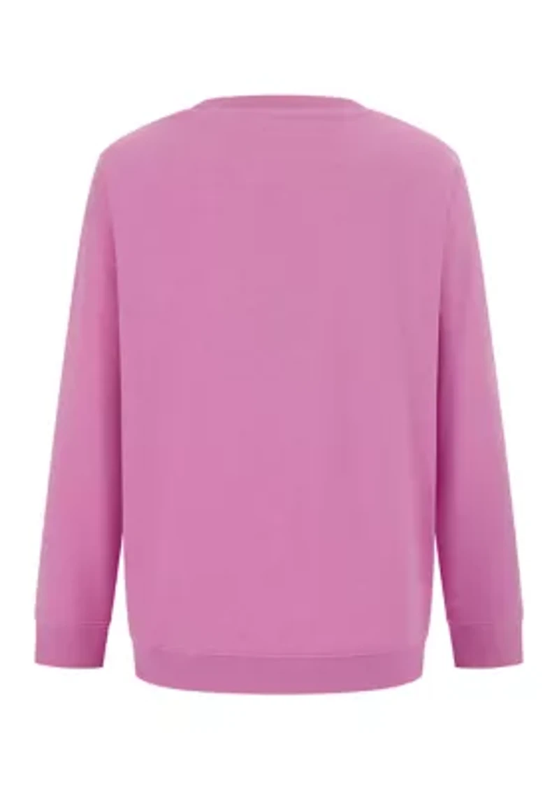 Girls 7-16 Crew Neck Logo Graphic T-Shirt