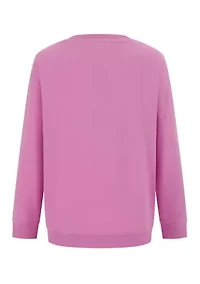 Girls 7-16 Crew Neck Logo Graphic T-Shirt