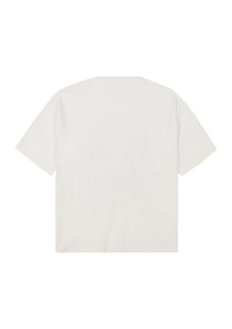 Girls 7-16 Oversized Cotton Graphic T-Shirt