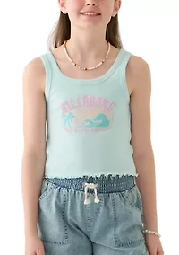 Girls 7-16 Sun on Horizon Tank Top