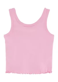 Girls 7-16 Cotton Graphic Tank Top