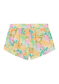 Girls 7-16 Printed Lightweight Shorts