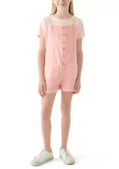 Girls 7-16 Wave Watch Romper