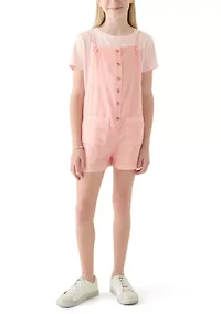 Girls 7-16 Wave Watch Romper