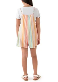 Girls 7-16 Wave Watch Romper