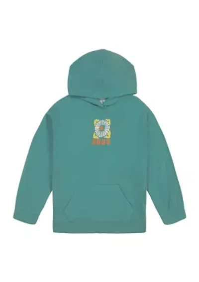 Girls 7-16 Oversized Graphic Hoodie