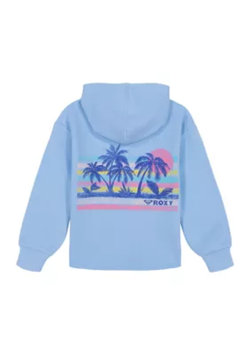 Girls 7-16 Palm Breeze Full Zip Hoodie