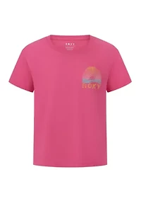 Girls 7-16 Sunset Graphic T-Shirt