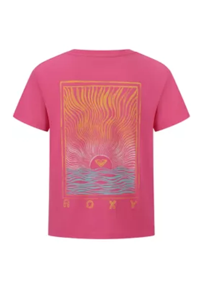 Girls 7-16 Sunset Graphic T-Shirt