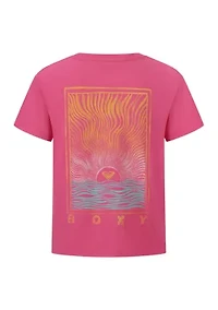 Girls 7-16 Sunset Graphic T-Shirt