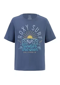Girls 7-16 Surf the Sun Graphic T-Shirt