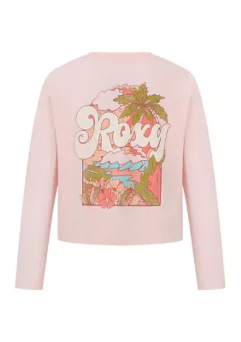 Girls 7-16x Paradise Long Sleeve T-Shirt