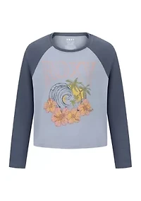 Girls 7-16 Sunshine Long Sleeve T-Shirt