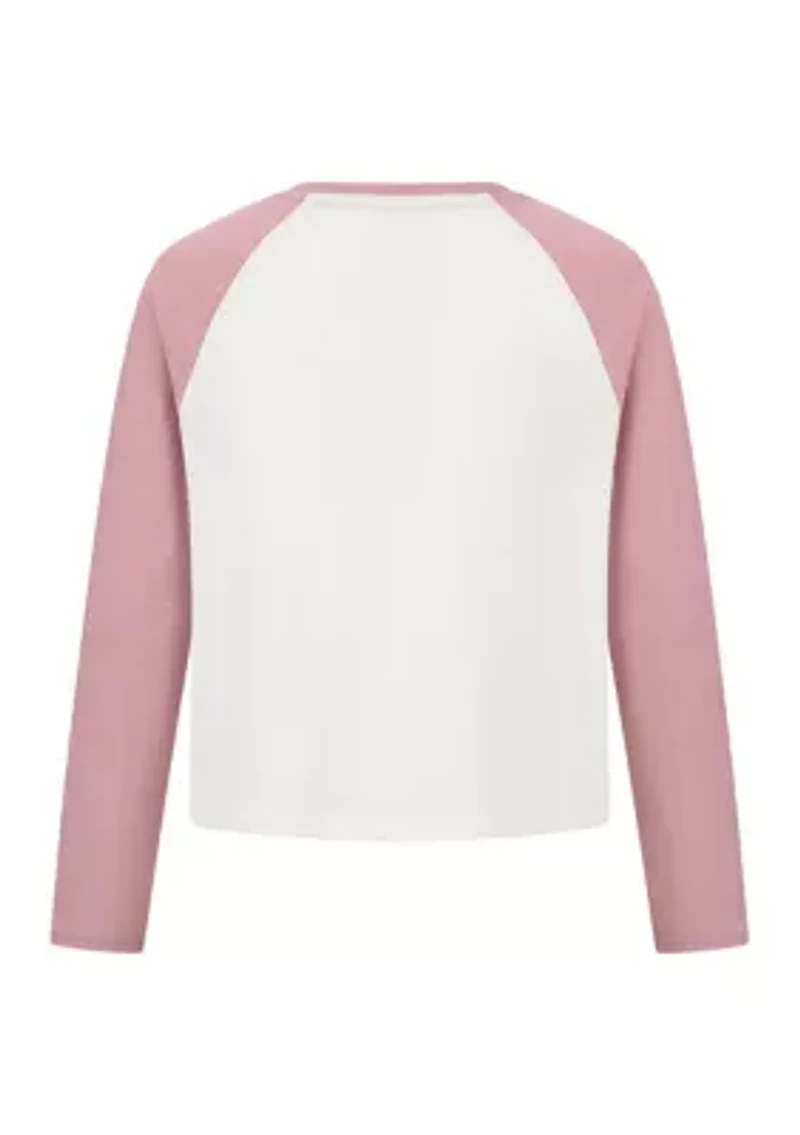 Girls 7-16 Off Road Long Raglan Sleeves